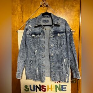 Oversized Jean Jacket from Maurices